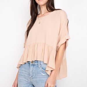 Chrissy Ruffle Top